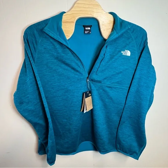 NWT The North Face 1/2 Zip Men’s Cnynlnds Harbor Blue 2XL Blue Green